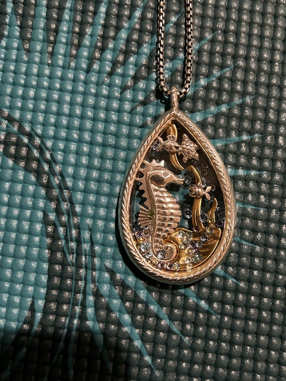 Brighton seahorse necklace